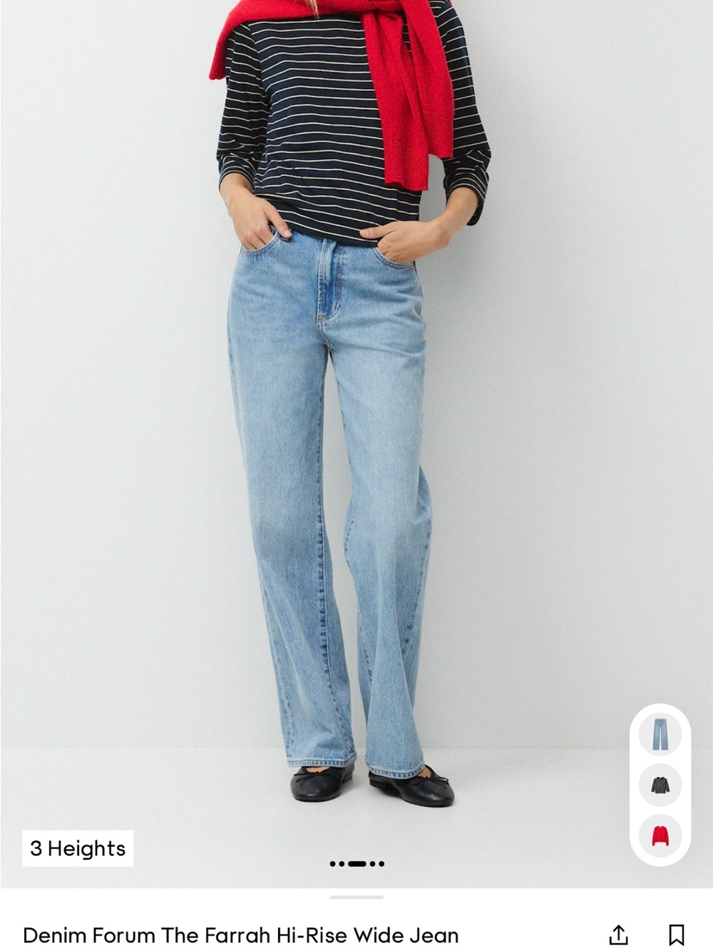 Denim Forum Hi-Rise Farrah Jeans